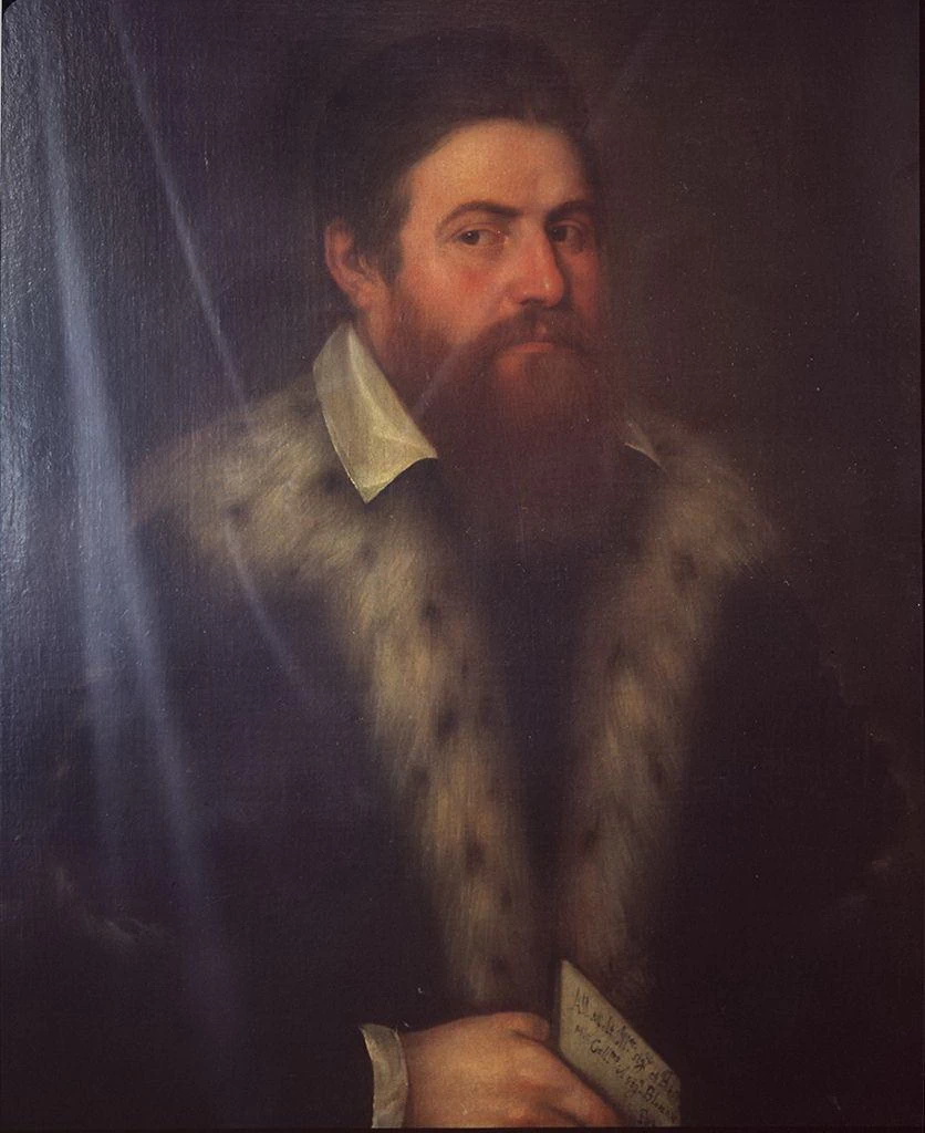 Autoritratto di Abram Bloemaert - Uffizi